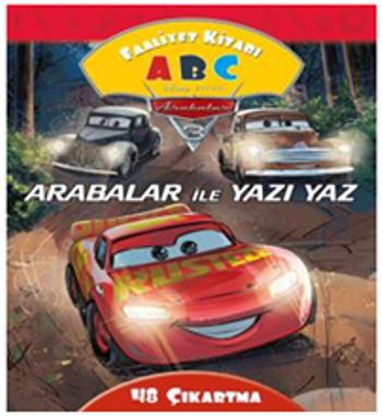 Arabalar İle Yazı Yaz Faaliyet Kitabı - Disney Arabalar 3