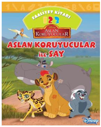 Disney Aslan Koruyucular İle Say Faaliyet Kitabı