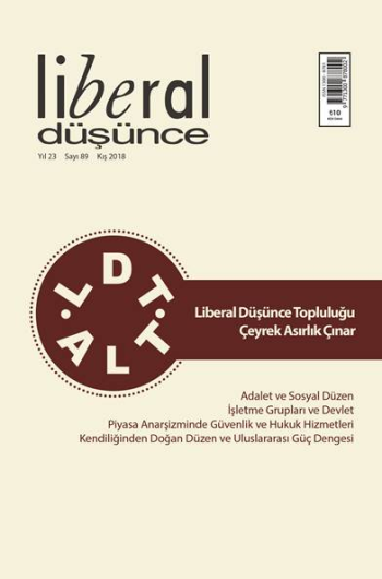 Liberal Düşünce Dergisi Sayı 89