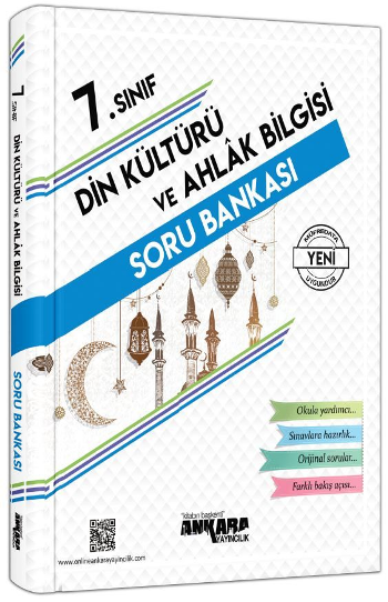 Ankara Yayıncılık 7. Sınıf Din Kültürü ve Ahlak Bilgisi Soru Bankası