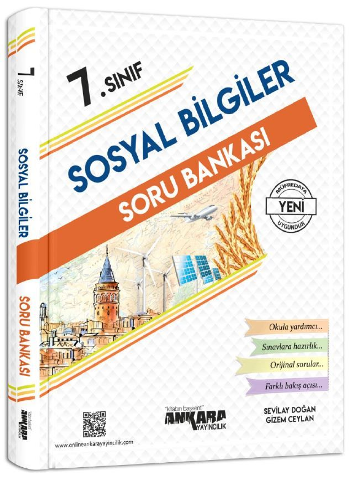 Ankara Yayıncılık 7. Sınıf Sosyal Bilgiler Soru Bankası