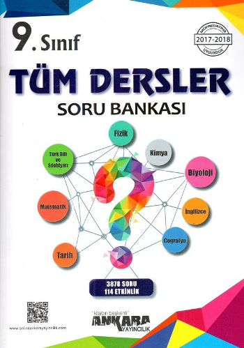 Ankara Yayıncılık 9. Sınıf Tüm Dersler Soru Bankası