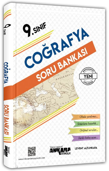 Ankara Yayıncılık 9. Sınıf Coğrafya Soru Bankası