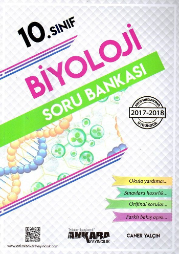 Ankara Yayıncılık 10. Sınıf Biyoloji Soru Bankası