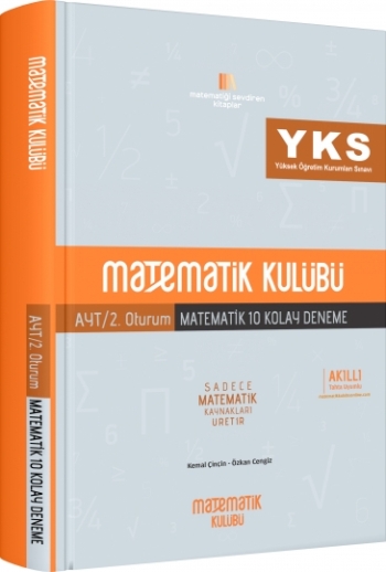 Matematik Kulübü AYT 2.Oturum Matematik 10 Kolay Deneme