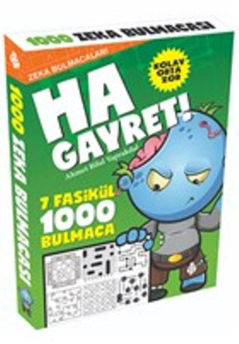 Ha Gayret! - Zeka Bulmacaları 7 Fasikül - 1000 Bulmaca