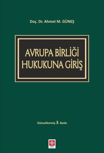 Avrupa Birliği Hukukuna Giriş