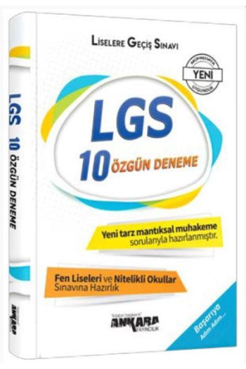 Ankara 8. Sınıf LGS 10 Özgün Deneme