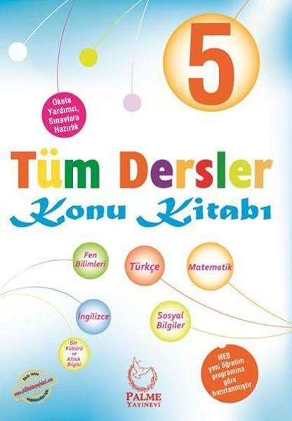 Palme 5. Sınıf Tüm Dersler Konu Kitabı