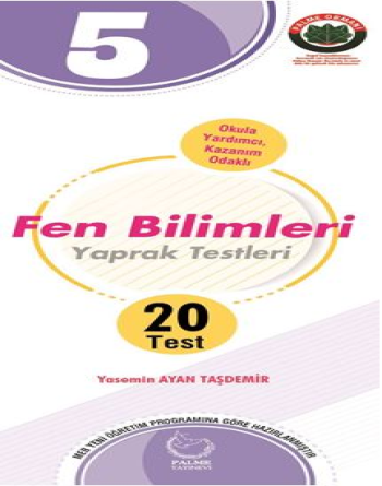 5.Sınıf Fen Bilimleri Konu Yaprak Testi