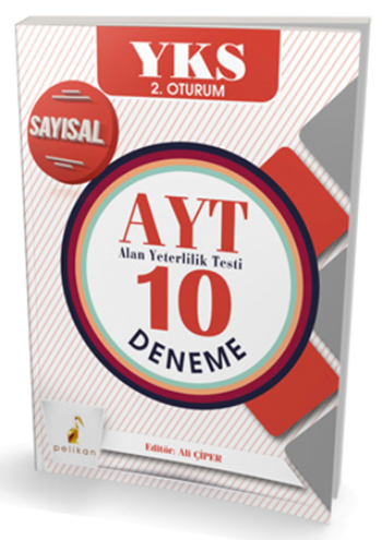 YKS 2. Oturum AYT 10 Deneme Sayısal Öğrencileri İçin