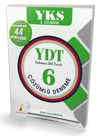 YKS 3. Oturum YDT 6 Çözümlü Deneme