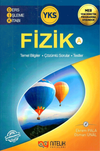 YKS Fizik A Ders İşleme Kitabı Sayısal Öğrenciler İçin