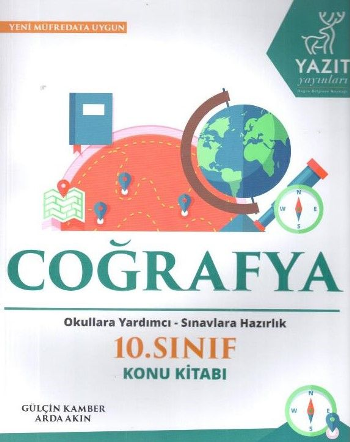 Yazıt Yayınları 10. Sınıf Coğrafya Konu Kitabı