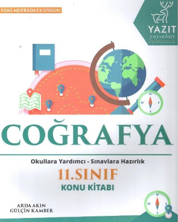 Yazıt Yayınları 11. Sınıf Coğrafya Konu Kitabı