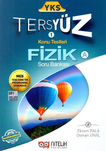 YKS TYT AYT Fizik Tersyüz Konu Testleri Tekrar Testleri Soru Bankası