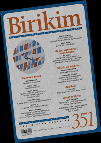 Birikim Sayı 351 Temmuz 2018