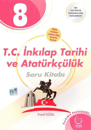 Palme Yayınları 8. Sınıf T.C. İnkılap Tarihi ve Atatürkçülük Soru Bankası