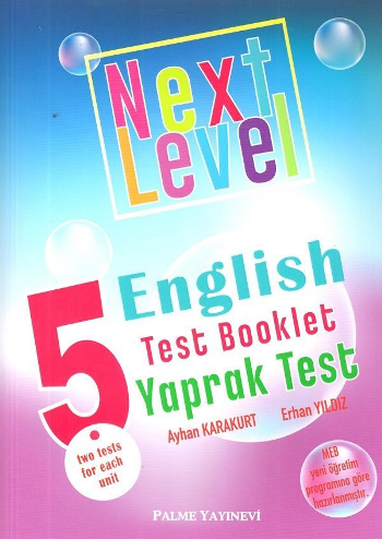 5.Sınıf Next Level English Test Booklet Yaprak Test