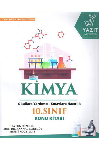 Yazıt 10. Sınıf Kimya Konu Kitabı