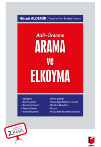 Adli - Önleme Arama ve Elkoyma