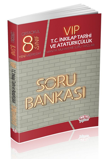 8. Sınıf VIP TC. İnkılap Tarihi ve Atatürkçülük Soru Bankası