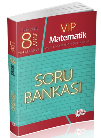 8. Sınıf VIP Matematik Soru Bankası