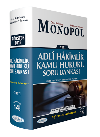 Monopol Adli Hakimlik Kamu Hukuku Soru Bankası