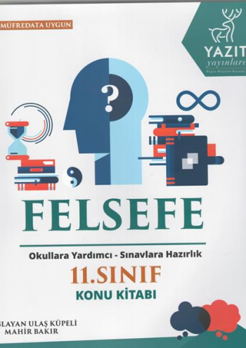 Yazıt 2019 11. Sınıf Felsefe Konu Kitabı