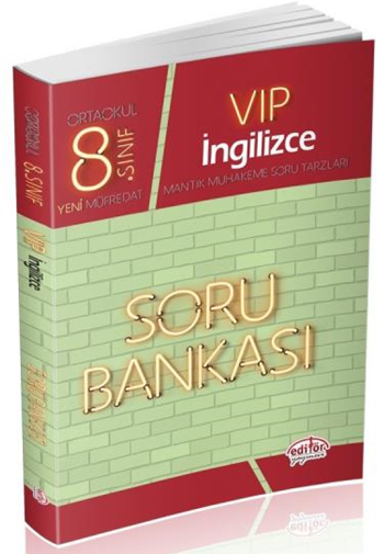 8. Sınıf VIP İngilizce Soru Bankası