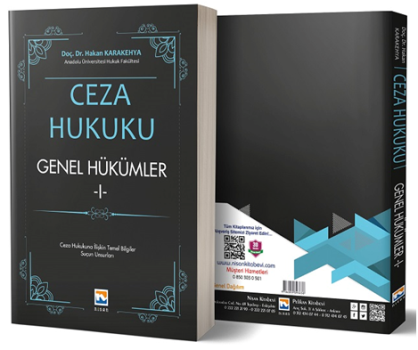 Ceza Hukuku Genel Hükümler 1 Ceza Hukukuna İlişkin Temel Bilgiler - Suçun Unsurları