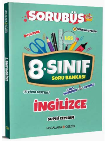 Hocalara Geldik 8. Sınıf Sorubüs İngilizce Soru Bankası