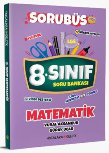 Hocalara Geldik 8. Sınıf LGS Sorubüs Matematik Soru Bankası