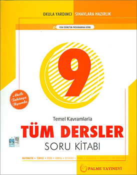 9. Sınıf Temel Kavramlarla Tüm Dersler Soru Kitabı