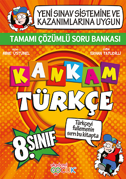 Kankam Türkçe -8. Sınıf Çözümlü Soru Bankası