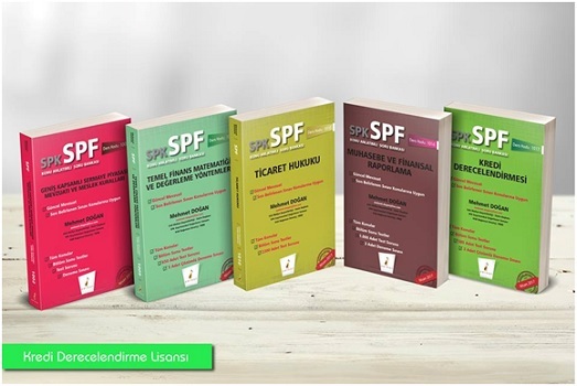 SPK - SPF Kredi Derecelendirme Lisansı 5 Kitap Pelikan Yayınevi