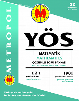 Metropol Yayınları YÖS Matematik Tüm Konular (Çözümlü Soru Bankası)