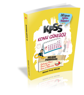 Kısayol 2019 KPSS Gelişim Psikolojisi Konu Günlüğü (Eğitim Bilimleri)