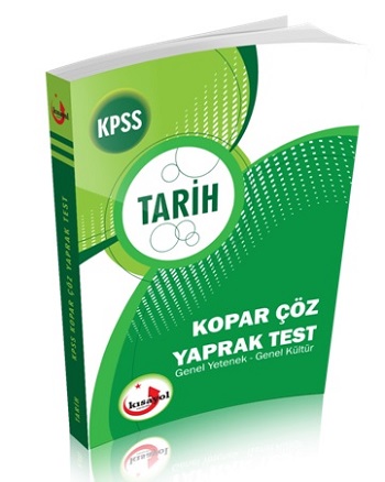 Kısayol KPSS Tarih Kopar Çöz Yaprak Test