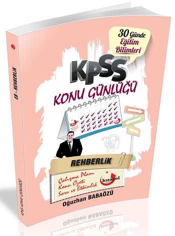 Kısayol 2019 KPSS Rehberlik Konu Günlüğü (Eğitim Bilimleri)