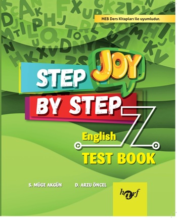 Step By Step Joy 7. Sınıf English Test Book