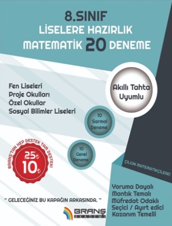 Branş Akademi 2019 LGS Matematik 20 Deneme