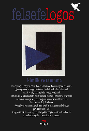 Felsefelogos 70 - Kimlik ve Tanınma