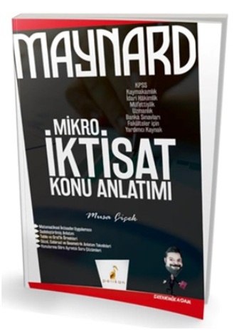 Pelikan Maynard Mikro İktisat Konu Anlatımı 2019