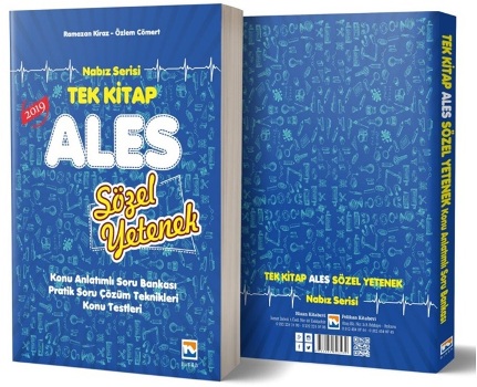 Nabız Serisi Tek Kitap ALES Konu Anlatımlı Soru Bankası Sözel Yetenek