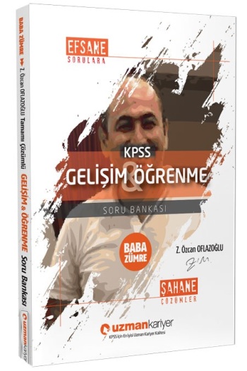 2019 KPSS Baba Zümre Gelişim & Öğrenme Soru Bankası  Tamamı