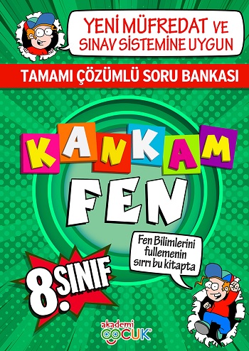 Kamkam Fen - 8. Sınıf Tamamı Çözümlü Soru Bankası