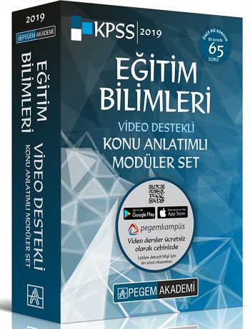 Pegem Eğitim Bilimleri Konu Anlatımları Set 2019