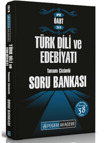 Pegem Öabt Türk Dili ve Edebiyatı Tamamı Çözümlü Soru Bankası 2019