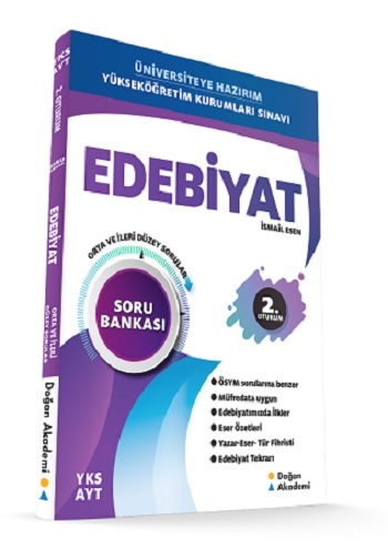 YKS AYT Edebiyat Soru Bankası Orta-İleri Düzey  (Kazanım Odaklı)